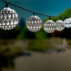 Smart Solar 177 in. LED Carnivale String Lights Cool White - 20 Lights