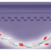 Celebrations KA404E11 9 ft. Mini Red Clear Garland Light