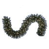 Celebrations 9 ft. Prelit Green Pine Garland Pure White - Case of 4