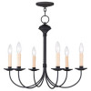 Livex Lighting Chandelier - Black