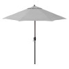 California Umbrella 9 ft. Casa Series Crank Lift Autotilt Aluminium Market Umbrella