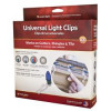 Simple Living Universal Light Hanger Clips White - Polypropylene