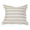 Majestic Home Vertical Stripe Sand Floor Pillow - 54 x 44 x 12 in.