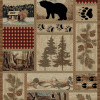 Mayberry Rug 7 ft. 10 in. x 9 ft. 10 in. American Destination Getaway Trail Area Rug Multi Color