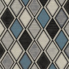 Mayberry Rug 7 ft. 10 in. x 9 ft. 10 in. Galleria Diamond Area Rug Multi Color