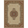 Concord Global 6 ft. 7 in. x 9 ft. 6 in. Ankara Chateau - Ivory
