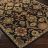 Artistic Weavers Middleton Victoria Round Hand Tufted Area Rug- Black - 6 ft.