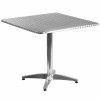 Flash Furniture TLH - 053 - 3 - GG 31.5 in. Square Aluminum Indoor - Outdoor