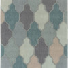 Artistic Weavers Pollack Morgan Rectangle Hand Tufted Area Rug- Teal Multi - 4 x 6 ft.