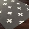 Artistic Weavers Hilda Monica Rectangle Hand Tufted Area Rug- Black - 5 x 7 ft. 6 in.