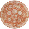 Livabliss 7 ft. 10 in. Avant Garde Machine Woven Round Rug Beige