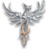 Starlinks Sun Phoenix Pendant - Optimism By Anne Stokes