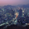 Panoramic Images Aerial view of a city Seoul South Korea 2011 Poster Print by Panoramic Images - 36 x 12
