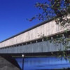 Panoramic Images Hartland Bridge worlds longest covered bridge across the Saint Johns River Hartland New Brunswick Canada Poster Print by Panoramic Images - 36 x 12