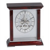 Jiallo Mahogany Table Skeleton Clock