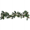 Admired by Nature 9 ft. Christmas Natural Pine Cone Garland 83 Tips