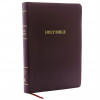 Nelson Bibles KJV Giant Print Reference Bible Burgundy Bonded Leather Book