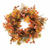 Mixed Fall Foliage and Pincones Wreath 26.5