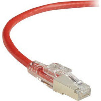 Black Box C6PC70S-RD-05 CAT6 250-MHZ LOCKING SNAGLESS STRANDED ETHERNET PATCH CABLE - SHIELDED (S/FTP),