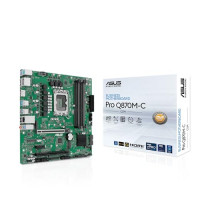 Asus Pro Desktop Motherboard - Intel Q870 Chipset - Socket LGA-1851 - Micro ATX