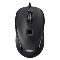 Adesso IMOUSE-F1-TAA USB MOUSE W/FINGERPRINT READER TAA COMPLIANT 256 ENCRYTION