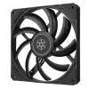 SilverStone Air Slimmer 140 Enhanced 140mm Slim Fan with Full-range PWM