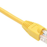 UNC Group PC6-20F-YLW-SH-S UNC GROUP 20FT CAT6 SNAGLESS SHIELDED (STP) ETHERNET NETWORK PATCH CABLE YELLOW