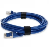 Addon ADD-4FCAT7-BE 4FT BLUE CAT7 SHIELDED (S/FTP) PVC ETHERNET CABLE SNAGLESS BUBBLE BOOT RJ-45 M/M
