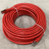 Addon ADD-75FCAT6S-RD 75FT RED CAT 6 SHIELDED PVC ETHERNET CABLE SNAGLESS EASY CLEAR BOOT RJ-45 M/M