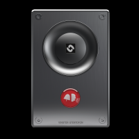 Hanwha TCIS-2 ZENITEL TURBINE INTERCOM, AUDIO ONLY, FULL DUPLEX, GROUP CALL, AVC, AEC, HD VOIC