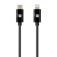Monoprice 38379 MONOPRICE USB-C TO LIGHTNING_MFI CERTIFIED_3FT_BLACK