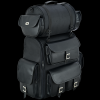 Vance Leather Large Textile 2Piece Travel Bag/Back Pack