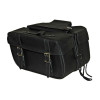 Vance Leather 2 Strap Saddle Bag with Carry Conceal Pocket