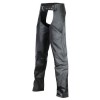 Deep Pocket Motorcycle Leather Chaps