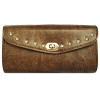 Distressed Brown 10 Stud Tool Bag