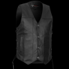 Vance Leather Premium Cowhide Vest with Buffalo Nickel Snaps and Gun Pocket