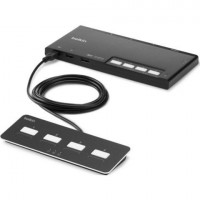 Belkin F1DN204MOD-PP-4 MDLR 4-PT 2-HD DP SKVM W/RMT PP4.0