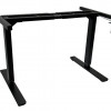Canary Modern Height Adjustable Crank Desk - Black