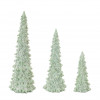 Glittered Holiday Tree (Set of 6)