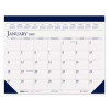 House of Doolittle Desk Pad Calendar- Perf. Top- Jan-Dec- 22in.x17in.- Gray-Blue the product will be for the current year.