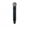 Shure SLXD2/SM58=-G58 SLXD2 DIGITAL HANDHELD TRANSMITTER WITH SM58 MICROPHONE CARTRIDGE BLACK (DYNAMIC