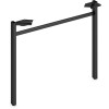 Hon 30 in. Mod Worksurface U-Leg Support Black