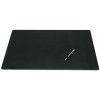 Black Leather 20 in. x 16 in. Conference Pad