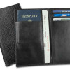 Dacasso Black Crocodile Embossed Document Holder