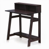 Simplistic A Frame Computer Desk Dark Walnut