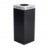 Square - Fecta Plastic Lid Silver