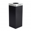Square-Fecta Waste Lid Silver