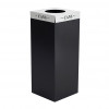 Square-Fecta Cans Lid Silver