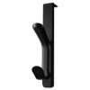 Panel Double Coat Hook 36-BX Black