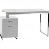 Moes Home Collection ER-1075-18 Martos Desk White - 29.5 x 47 x 24 in.